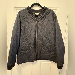 Duluth Trading Co Black Bomber Jacket XXL